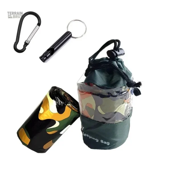 Couverture de survie pour randonnée en milieu rural