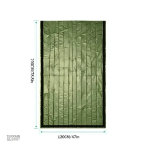 Couverture de survie thermique pour conditions extrêmes