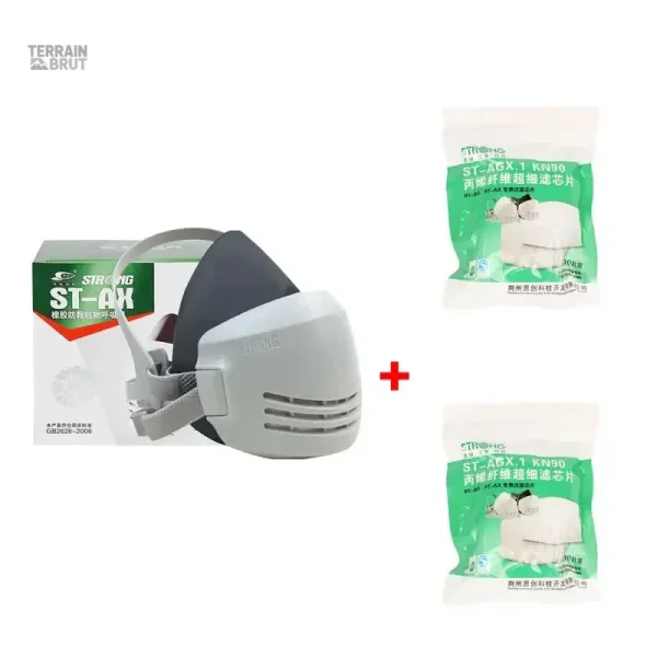 Masque respiratoire léger, idéal pour un usage quotidien