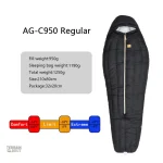 Sac de couchage isolant pour alpinisme