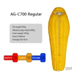 Sac de couchage alpin pour expeditions hivernales