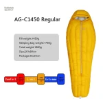 Duvet idéal pour camping en haute montagne