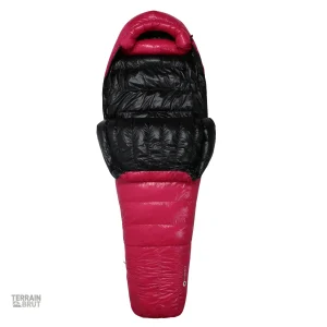 Duvet léger pour températures extrêmes en sac de couchage