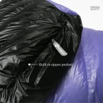 Duvet compressible pour survie en conditions difficiles