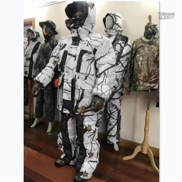 Vêtement de chasse en tissu coton respirant