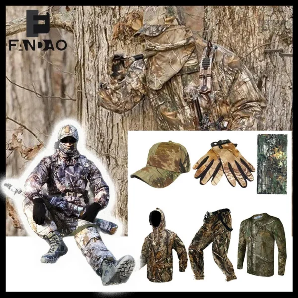 Ensemble de vêtements tactiques camouflage
