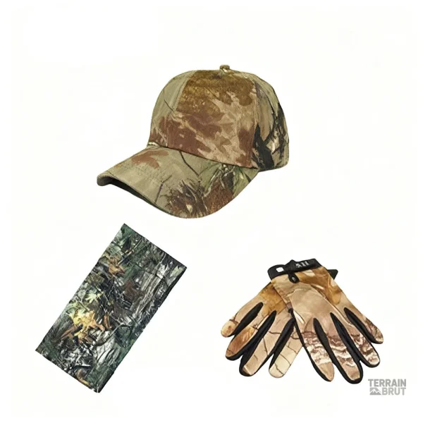 Ensemble de survie camouflage pour aventuriers