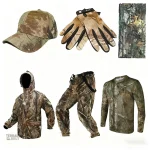 Tenue imperméable adaptée à la chasse