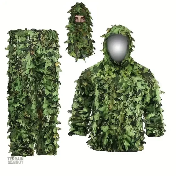 Ghillie suit pour se fondre dans la nature