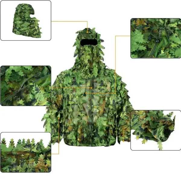 Costume de survie Ghillie pour performances en plein air