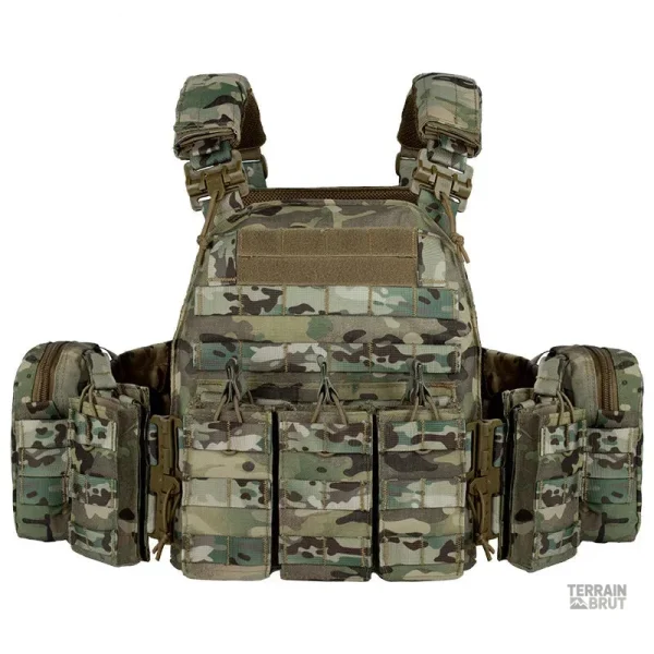 Gilet tactique démontable résistant à l'usure