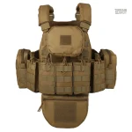 Gilet tactique avec système détachable et extensible en cinq pièces