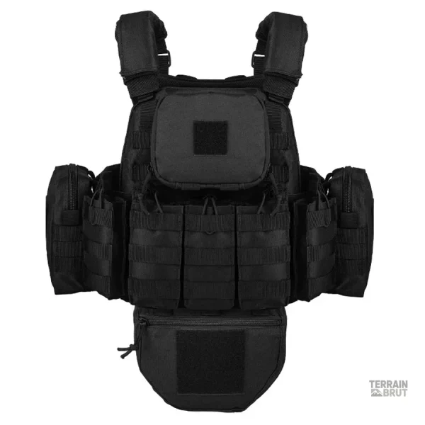 Gilet d'entraînement tactique versatile et durable pour tous les temps