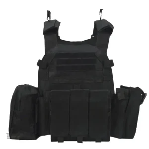 Gilet militaire résistant, conçu pour un usage en extérieur