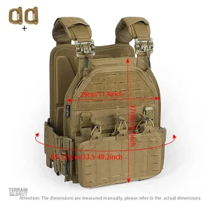 Gilet de chasse avec poche de rangement pratique