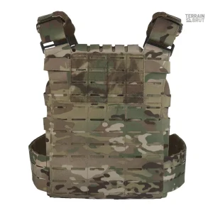 Gilet tactique ajustable avec système MOLLE pour combat