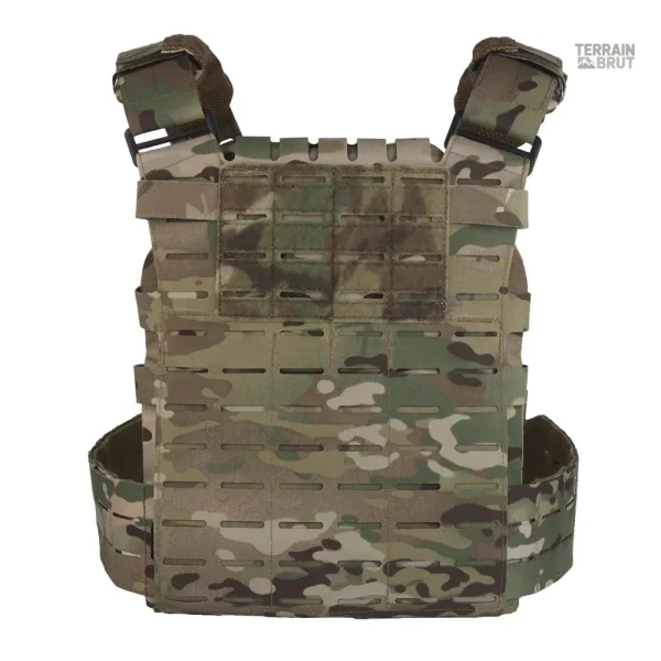 Gilet tactique ajustable avec système MOLLE pour combat