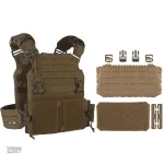 Gilet militaire avec système de fixation MOLLE pour accessoires