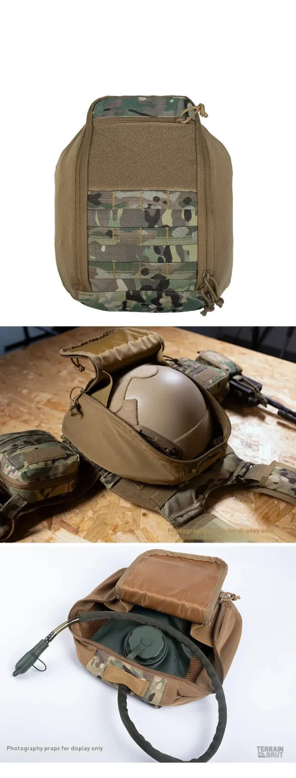 Gilet tactique résistant avec système d'attache MOLLE