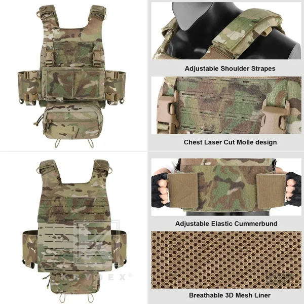 Gilet élastique pour les aventures en plein air