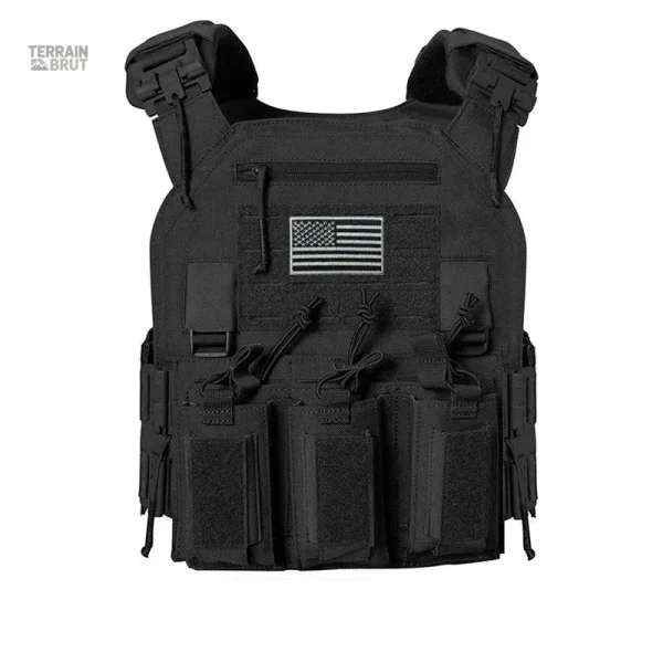 Veste de combat en nylon 1000D pour activités de plein air