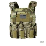 Gilet en nylon 1000D pour équipement de survie en extérieur