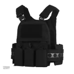 Gilet de combat avec compartiments pour chargeurs, design camouflage