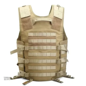 Vêtement tactique polyvalent, idéal pour le transport d'équipement