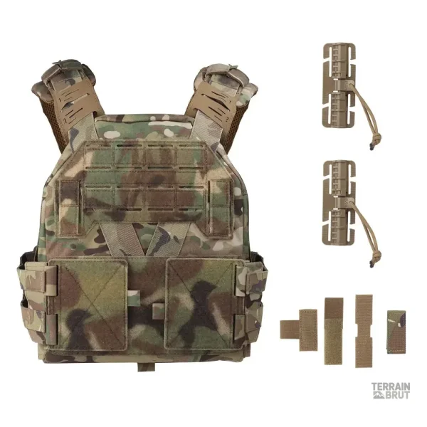 Gilet léger avec accessoires MOLLE pour militaires