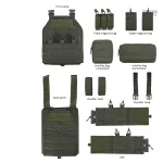 Gilet adapté aux missions de terrain et jeux tactiques