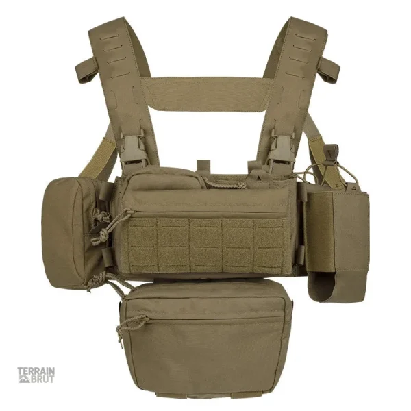 Gilet airsoft modulable, idéal pour la chasse et l'aventure