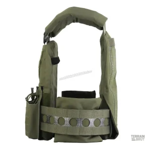 Poche triple intégrée pour accessoires de chasse