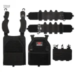 Gilet tactique Molle camouflage avec libération rapide