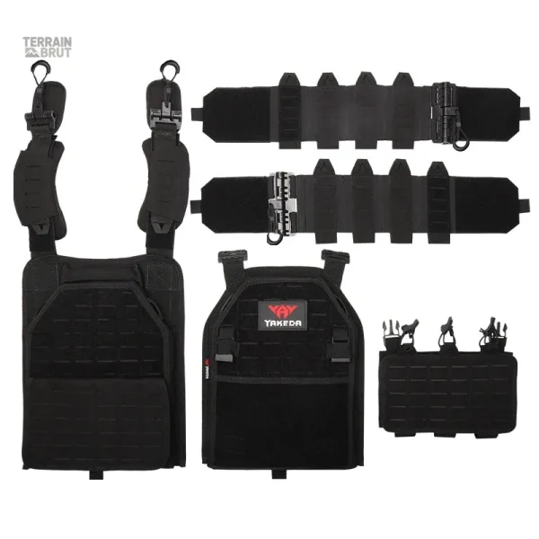 Gilet tactique Molle camouflage avec libération rapide