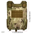 Gilet d'intervention ajustable en nylon résistant