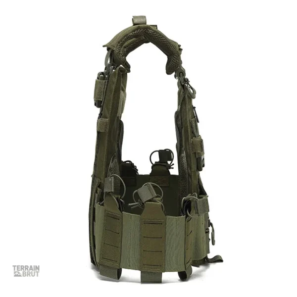 Gilet tactique confortable et pratique pour aventures extérieures