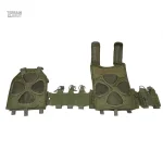 Gilet muni de poches MOLLE pour un stockage efficace