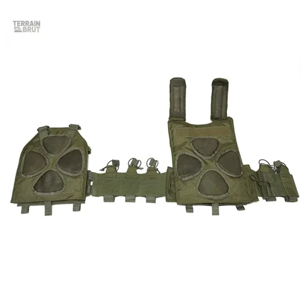 Gilet muni de poches MOLLE pour un stockage efficace