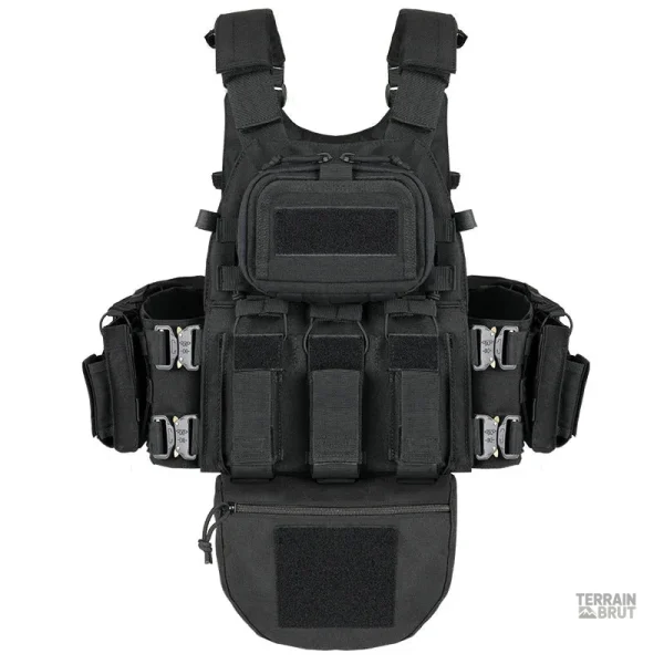 Gilet tactique multifonctionnel avec système MOLLE