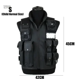 Gilet tactique léger avec design ergonomique
