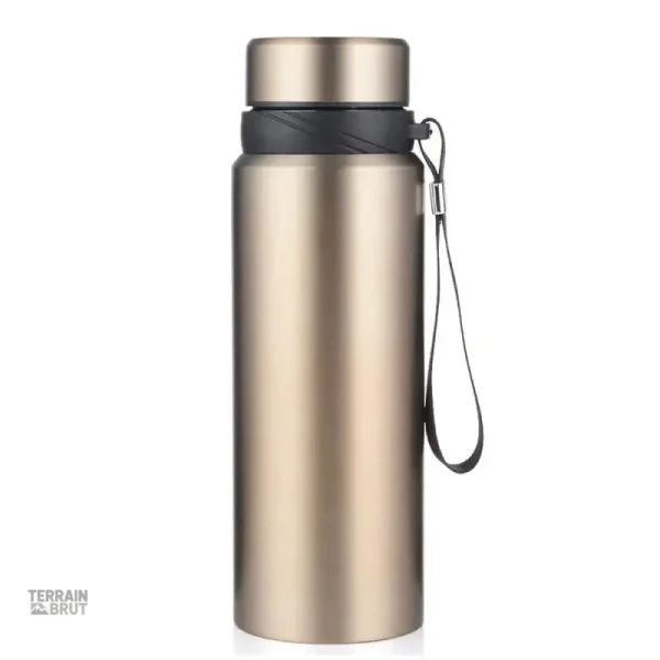 Gourde isotherme 1 L, maintien de la température des liquides