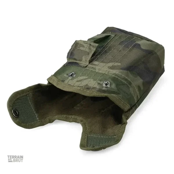 Accessoire de survie : gourde militaire en camouflage