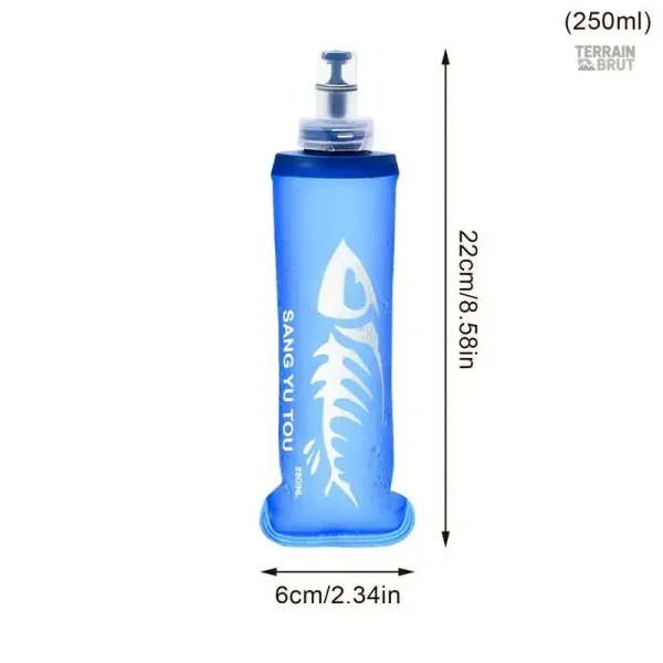 Gourde de survie légère et compacte, idéale pour le voyage