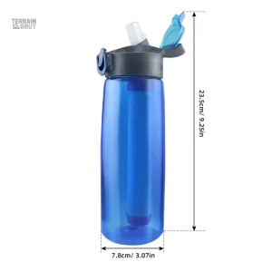 Gourde filtrante pour un accès facile à l'eau potable