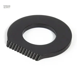 Grattoir à Silex Magnésium Rond pour les activités de survie