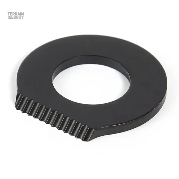 Grattoir à Silex Magnésium Rond pour les activités de survie