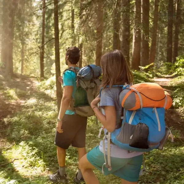 Hamac léger pour 2 personnes, adapté aux escapades en nature