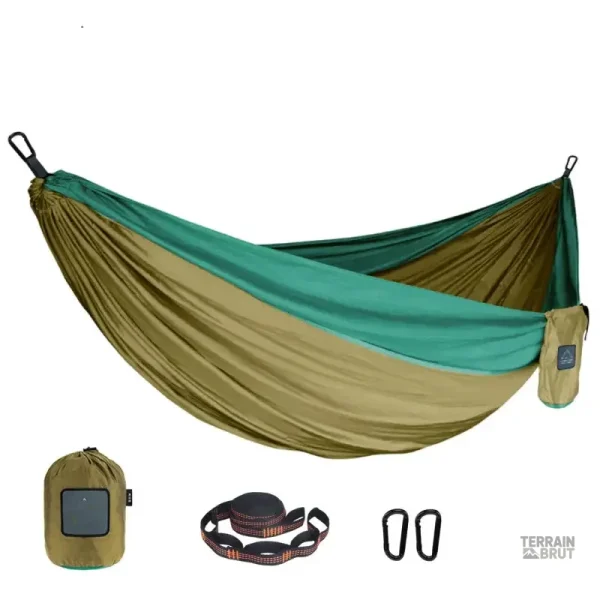 Hamac de camping en nylon durable et léger