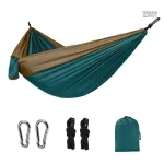 Hamac de survie en nylon, idéal pour les aventures en plein air