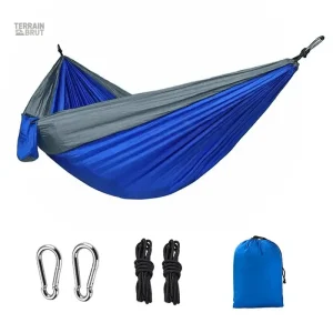 Hamac portable en nylon, parfait pour le camping et le trekking